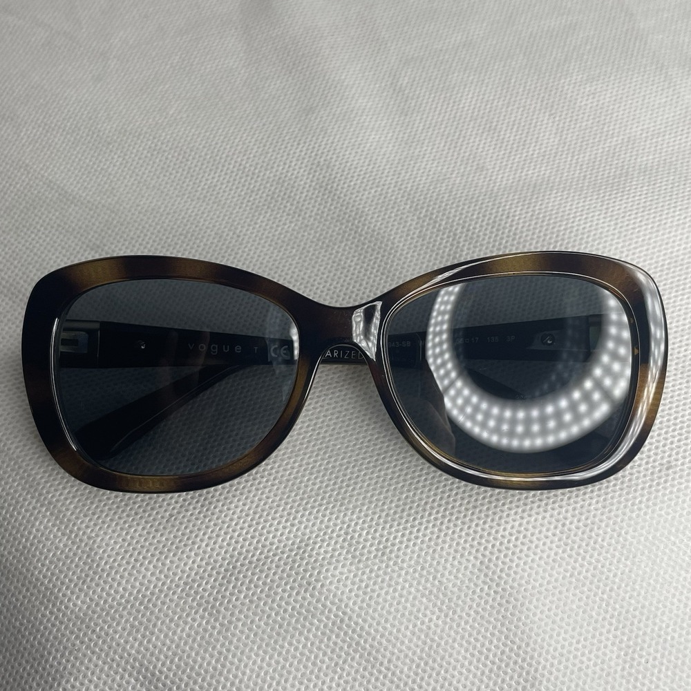 Vogue Cat Eye Jewel Tortoise Eye Glasses FRAME ONLY VO2943-SB W656/T5 55-17-135 - Picture 14 of 16